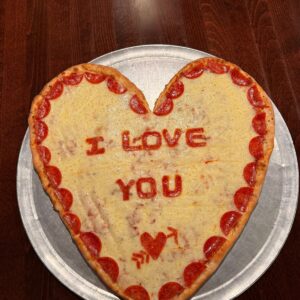 Heart shaped PIZZA